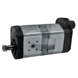 POMPE DOUBLE 11 + 8 CC SANS DIVISEUR AVEC CLAPET