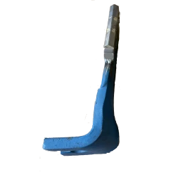 DENT DE HERSE ROTATIVE GAUCHE CARBURE 3 PLAQUETTES 83375602 - POUR RABE 