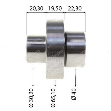 PIVOT DE PONT AVANT APL3051 - APL3052 - 3146693R1 PIVOT DE PONT AVANT APL3051 - APL3052 - 3146693R1