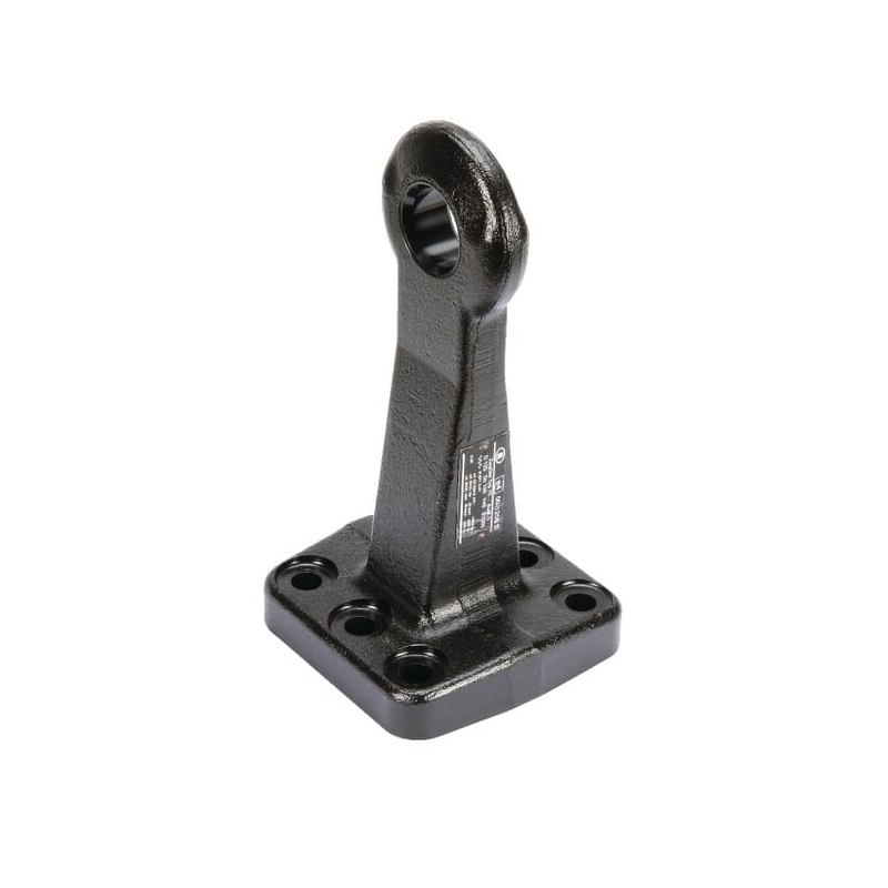 ANNEAU D'ATTELAGE A BRIDE  100 X 110 MM OEILLET 50 MM - CHARGE VERTICALE 2 T - RENFORCEE 