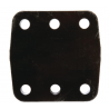ANNEAU D'ATTELAGE A BRIDE 100 X 110 MM OEILLET 50 MM - CHARGE VERTICALE 2 T - RENFORCEE ANNEAU D'ATTELAGE A BRIDE 100 X 110 MM OEILLET 50 MM - CHARGE VERTICALE 2 T - RENFORCEE