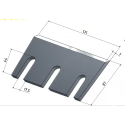 COUTEAU HERBE POUR JOHN DEERE 