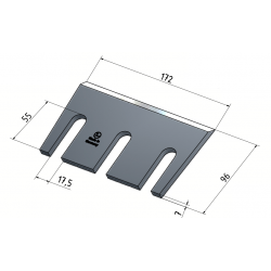 CUCHILLO HIERBA PARA JOHN DEERE