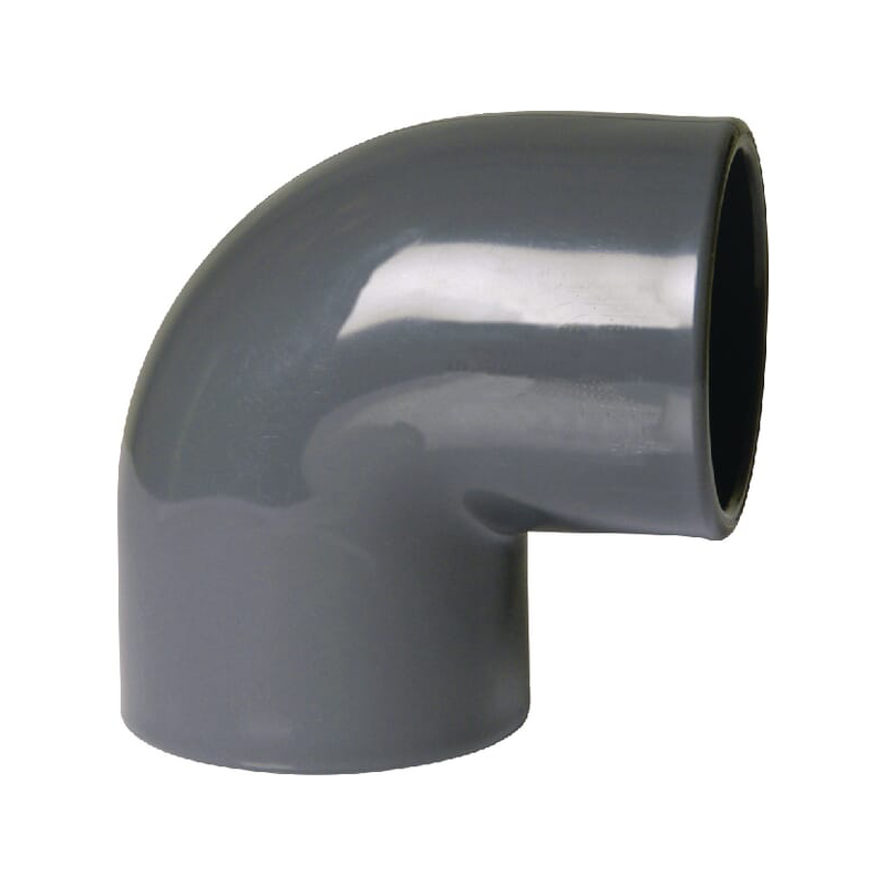 RACCORD PVC PRESSION A COLLER COUDE 90 DEGRES - Ø 50 MM 
