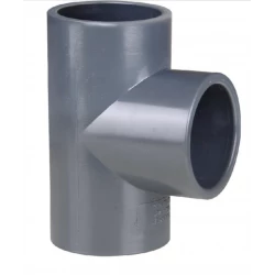 RACCORD PVC PRESSION A COLLER T 90 DEGRES - Ø 32 MM 