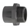 RACCORD DROIT POUR TUYAU PVC PRESSION 40 MM -FILET 1"1/4 