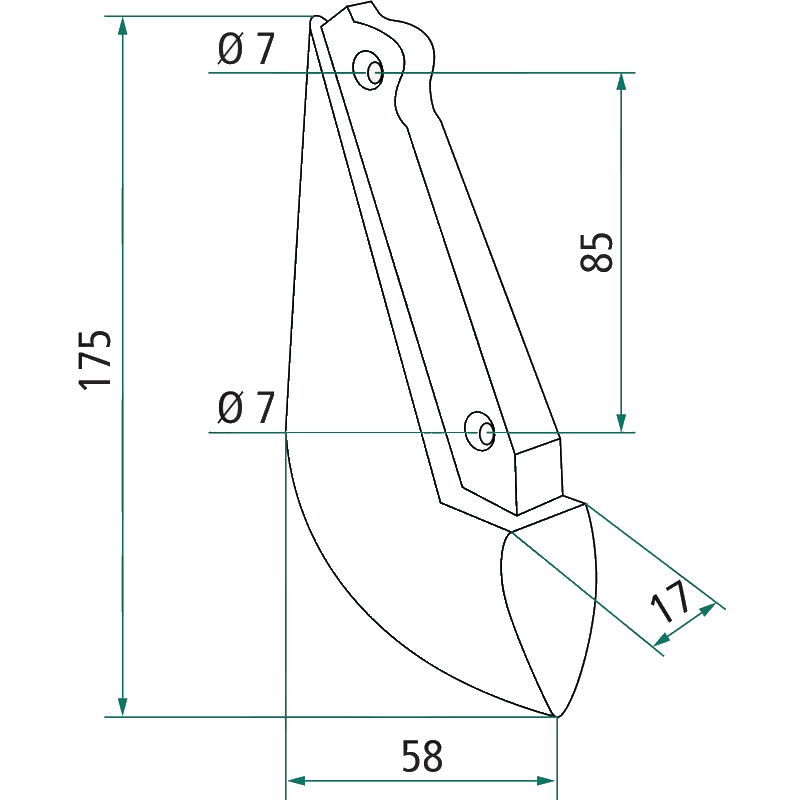 SOC DE SEMOIR BPX0015 - POUR KUHN NODET 