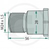 THREADED STUD FOR POTTINGER TEDDER - 00119004 