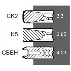 CONJUNTO DE SEGMENTO (3 PEÇAS)