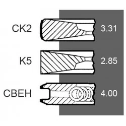 JEU DE SEGMENTS (3 PIECES)