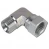 ADAPATATEUR HYDRAULIQUE COUDE 90 DEGRES  MALE 1/4 BSP FEMELLE 1/4 BSP 