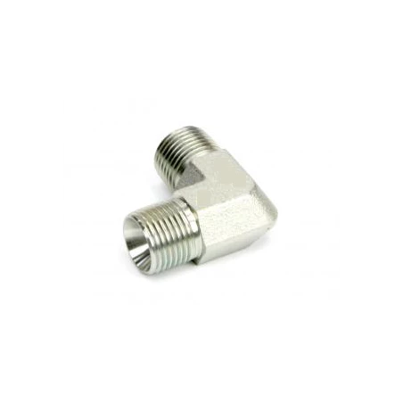 ADAPATATEUR HYDRAULIQUE COUDE 90 DEGRES  MALE/MALE 1/2 BSP 
