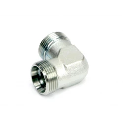 ADAPATATEUR HYDRAULIQUE COUDE 90 DEGRES M18 X 1,5 MALE/MALE 