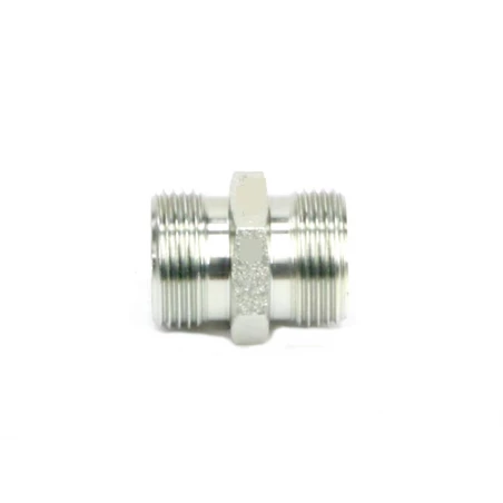 ADAPATATEUR HYDRAULIQUE DROIT M16 X 1,5 - 10L MALE/MALE 