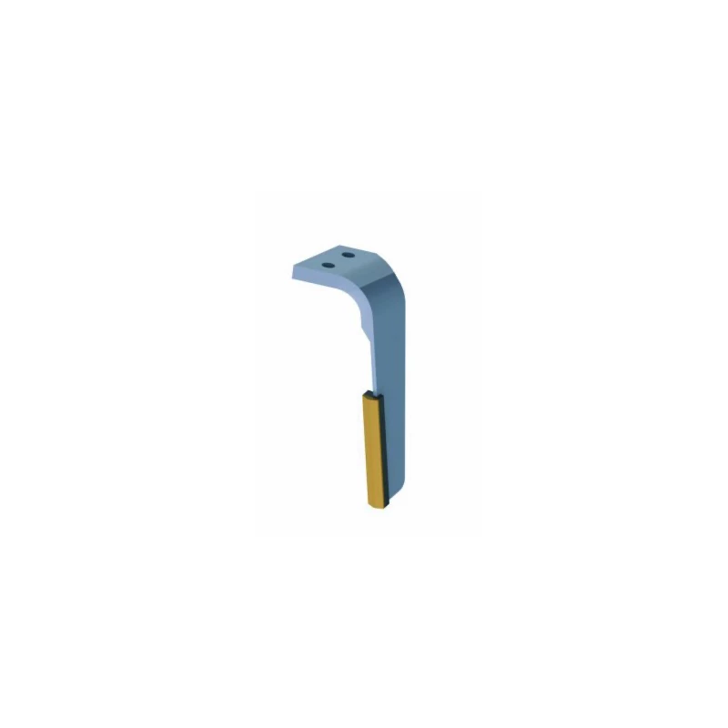 DENT DE HERSE ROTATIVE 3 PLAQUETTES CARBURE DROITE POUR RABEWERK 