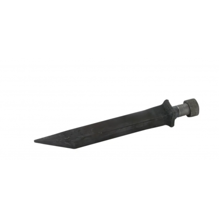 DENT DE HERSE PLATE COLLET CARRE 250 X 25 X 20 MM 