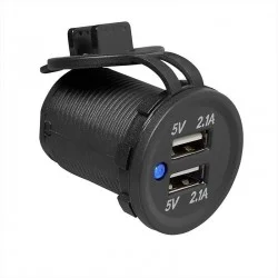 PRISE 12V DOUBLE USB 