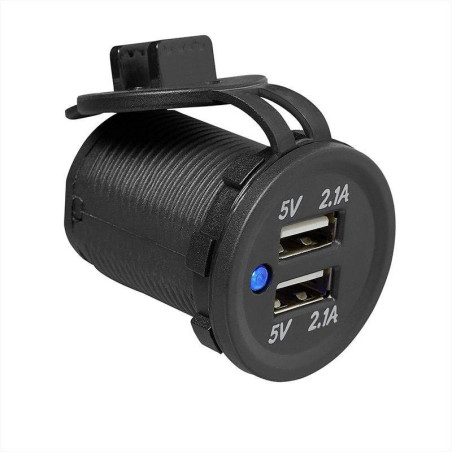 PRISE 12V DOUBLE USB 