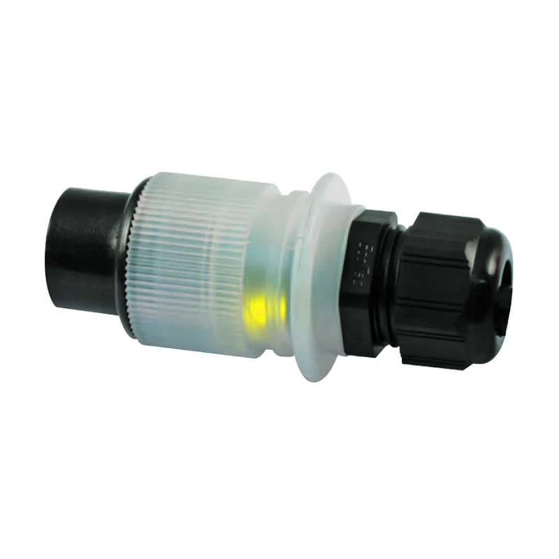 PRISE 3 PLOTS LED POUR CONTROLE DE MISE EN TENSION ET INVERSIONS DE POLARITE 12 VOLTS 