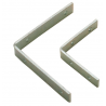 EQUERRE D'ANGLE  100 X 100 X 20 X 5 MM ZINGUEE 