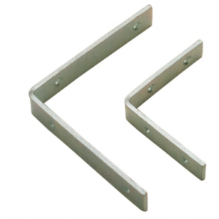 EQUERRE D'ANGLE  250 X 250 X 30 X 6 MM ZINGUEE 