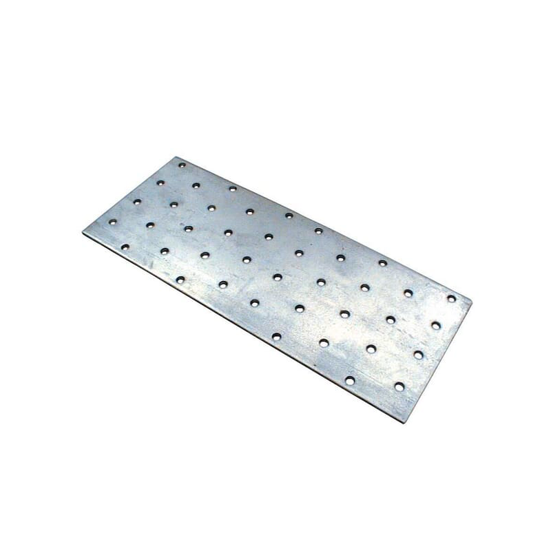 PLAQUE PERFOREE 60 X 140 X 2 MM ZINGUEE 