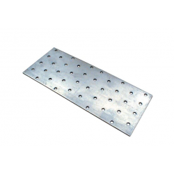 PLAQUE PERFOREE 80 X 240 X 2 MM ZINGUEE 