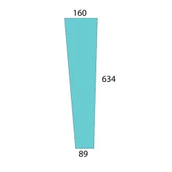 PARE BRISE INFERIEUR - VITRE DE LABOUR DROIT OU GAUCHE - 0.9231.211.0/10 