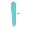 PARE BRISE INFERIEUR - VITRE DE LABOUR DROIT OU GAUCHE - 0.9231.211.0/10 