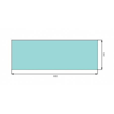 VITRE ARRIERE INFERIEURE - 0.9231.255.0 VITRE ARRIERE INFERIEURE - 0.9231.255.0