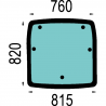 VITRE DE TOIT - 01064760 