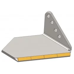AILERON DROIT POUR DECHAUMEUR HORSCH CARBURE 