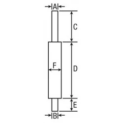ECHAPPEMENT VERTICAL FIXATION DIAMETRE 72 MM