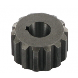 PIGNON POUR POMPE GROUPE 2 15 DENTS 25 X 28 MM CLAVETTE 4 MM 