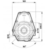 MULTIPLICATEUR POUR POMPE GROUPE 2 ARBRE PTO MALE RATIO 1,5 