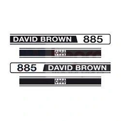 DECALCOMANIE DAVID BROWN 885