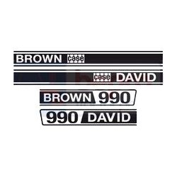 DECALCOMANIE DAVID BROWN 990