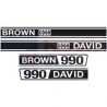 DECALCOMANIE DAVID BROWN 990