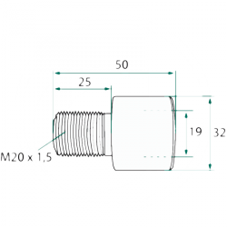 MANETON POUR NIEMEYER - 503180 