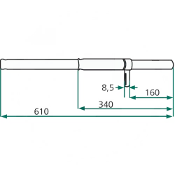 BRAS PORTE DENTS POUR ANDAINEUR DEUTZ/VICON - 1666106286 