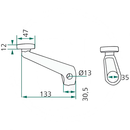 LEVIER DE COMMANDE DEUTZ/VICON/TAARUP - 16609578 