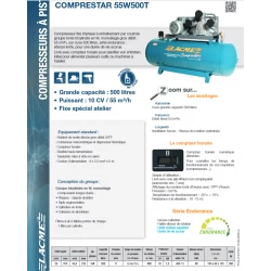COMPRESSEUR LACME  55V 500T 