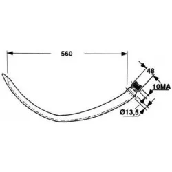 AIGUILLE POUR PRESSE BAUTZ COMPACT 410 - 9275210 