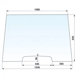 PARE BRISE POUR MASSEY FERGUSON - 3478320M1 