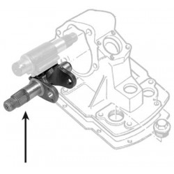 STEERING BOX LOWER SHAFT
