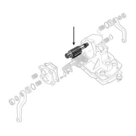 UPPER SHAFT STEERING BOX