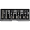 KIT DE DOUILLES MALES A IMPACT 8 PIECES 1/2" 