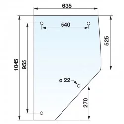 CRISTAL PUERTA TRASERA