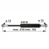 VERIN A GAZ L 215 MM - 410N VERIN A GAZ L 215 MM - 410N