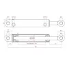 VERIN DE DIRECTION POUR CASE NEW HOLLAND 5189893 - 5181685 